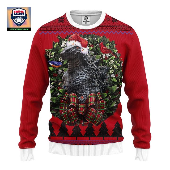 Legendary Godzilla Noel Mc Ugly Christmas Sweater Thanksgiving Gift – Usalast