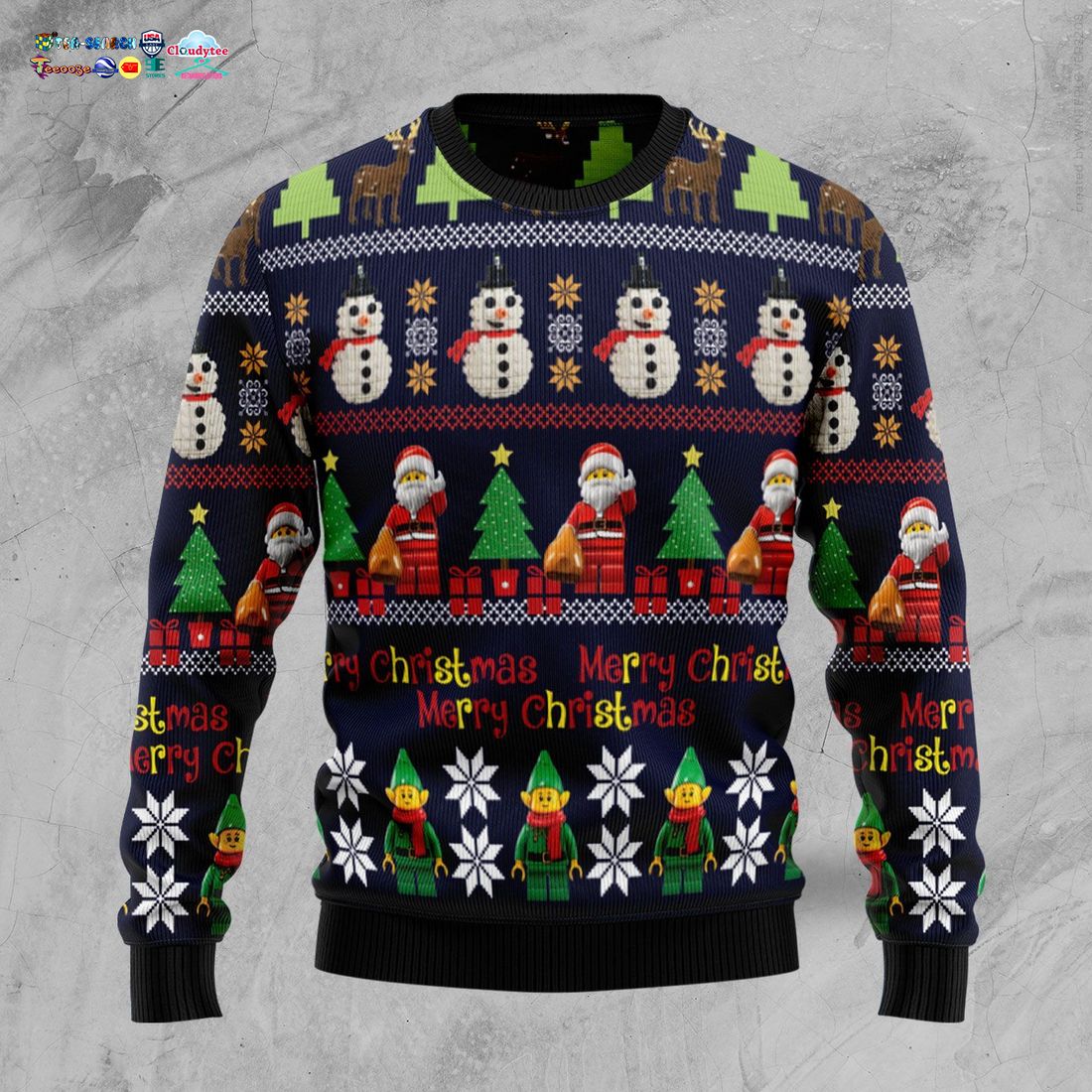 Lego Merry Christmas Ugly Christmas Sweater
