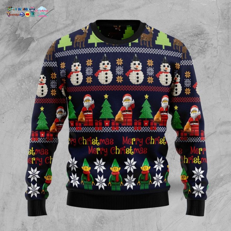Lego Merry Christmas Ugly Christmas Sweater - Cool DP