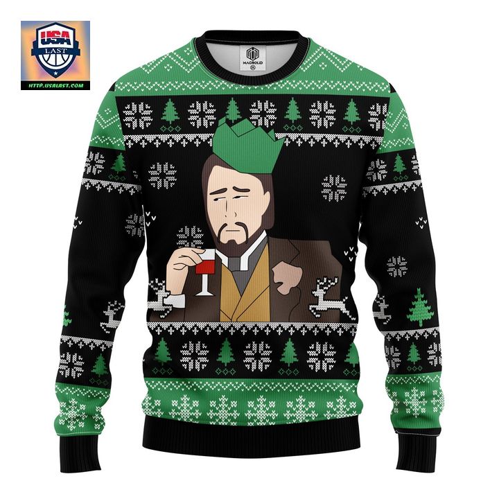Leonardo Dicaprio Drinking Meme Ugly Christmas Sweater Amazing Gift Idea Thanksgiving Gift – Usalast