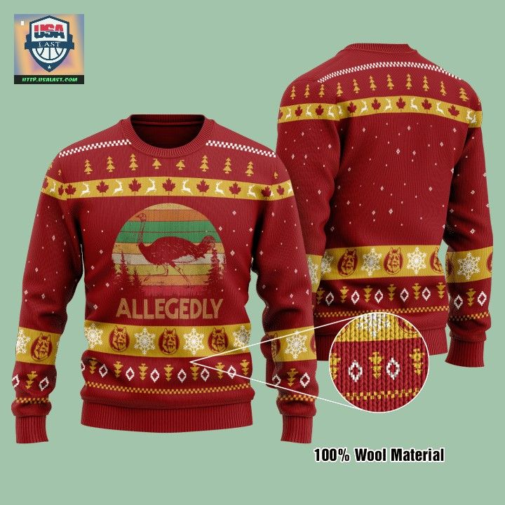 Letterkenny Allegedly Red Ugly Christmas Sweater – Usalast