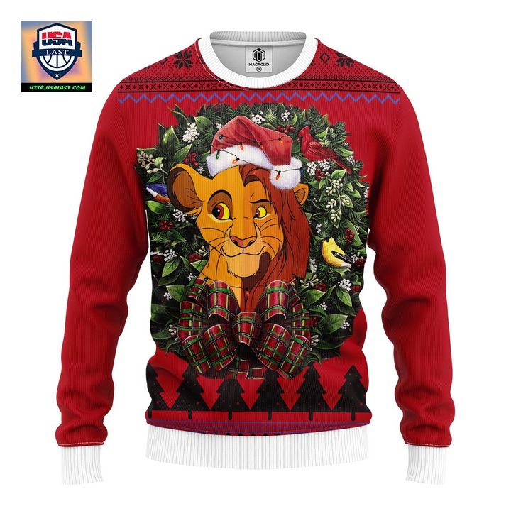 Lion King Noel Mc 1 Ugly Christmas Sweater Thanksgiving Gift – Usalast
