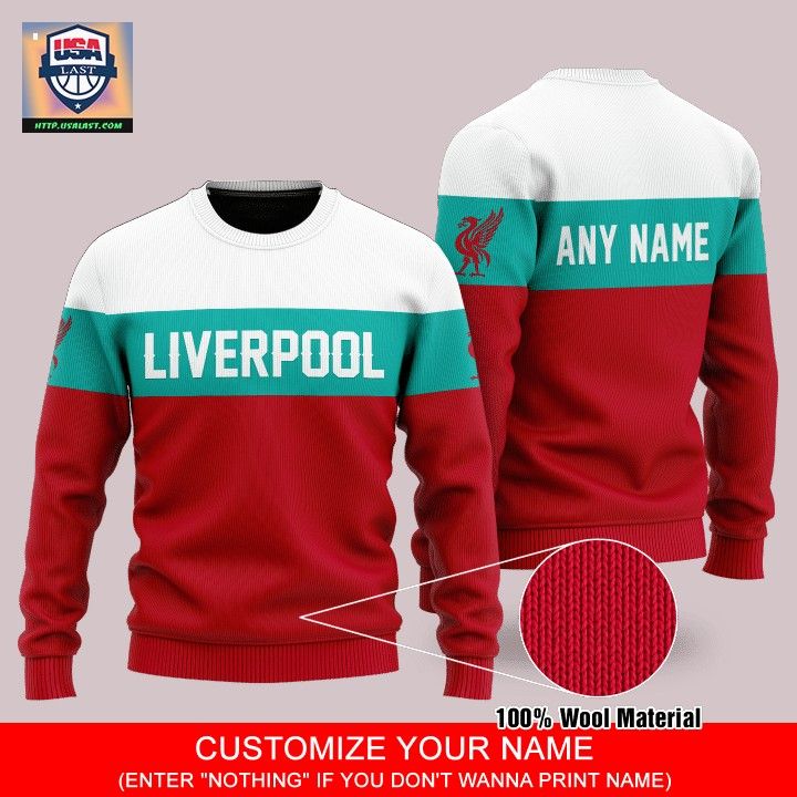 Liverpool F.C Custom Name Knitted Sweater – Usalast