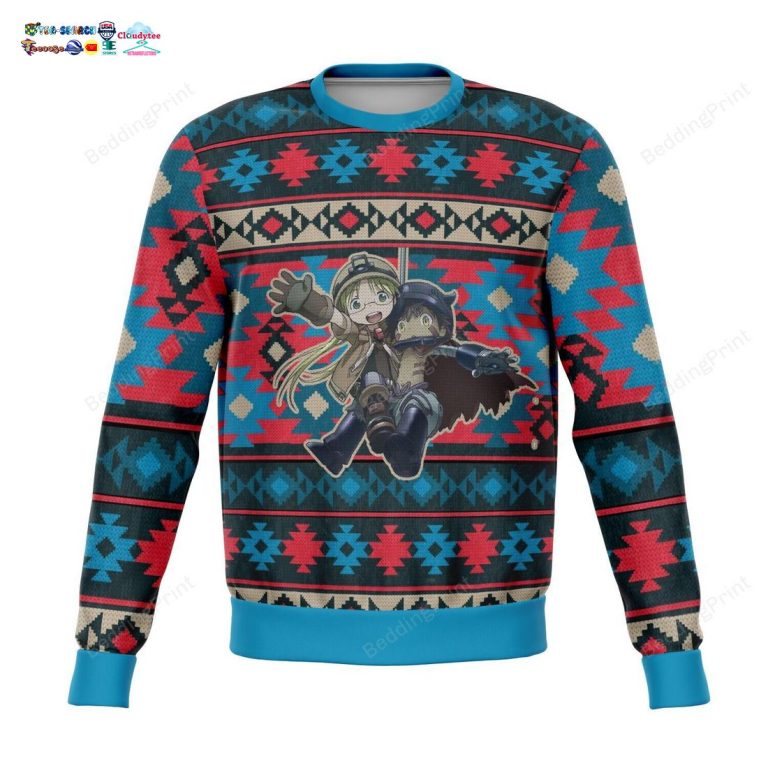 Made In Abyss Ugly Christmas Sweater - Handsome as usual