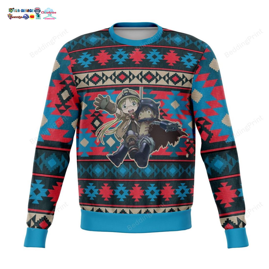 Made In Abyss Ugly Christmas Sweater