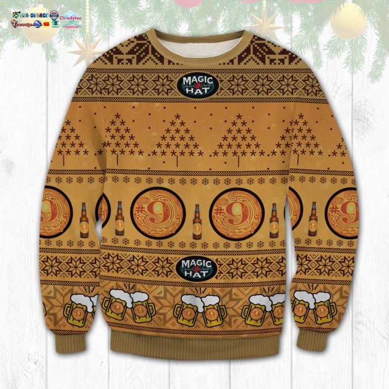 Magic Hat Ugly Christmas Sweater - You look cheerful dear