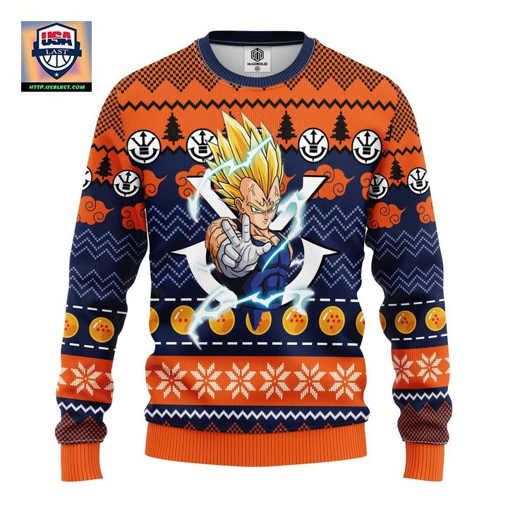 Majin Vegeta Dragon Ball Ugly Christmas Sweater Amazing Gift Idea Thanksgiving Gift – Usalast