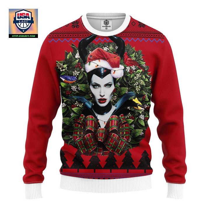 Maleficent Ugly Christmas Sweater Noel Mc Thanksgiving Gift – Usalast