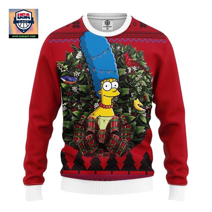 Marge Simpson The Simpsons Noel Mc Ugly Christmas Sweater Thanksgiving Gift – Usalast