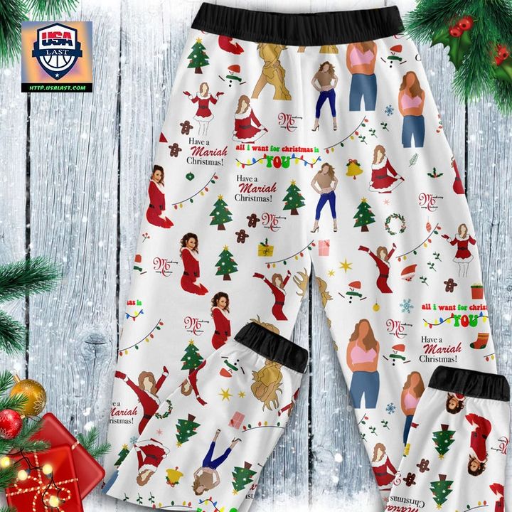 Mariah Carey All I Want Christmas Is You Pajamas Set - Our hard working soul