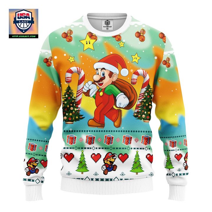 Mario Ugly Christmas Sweater Amazing Gift Idea Thanksgiving Gift – Usalast