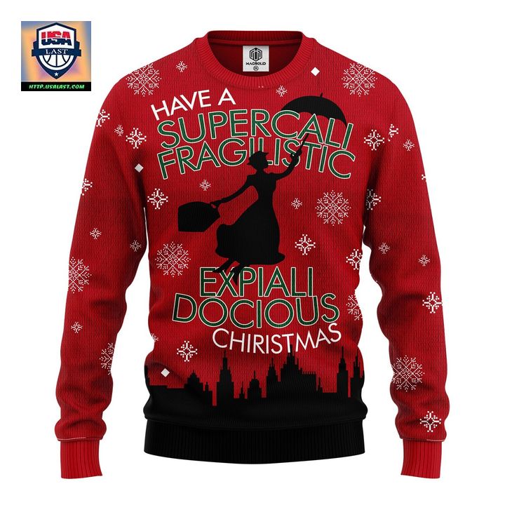 Mary Poppins Ugly Christmas Sweater Amazing Gift Idea Thanksgiving Gift – Usalast