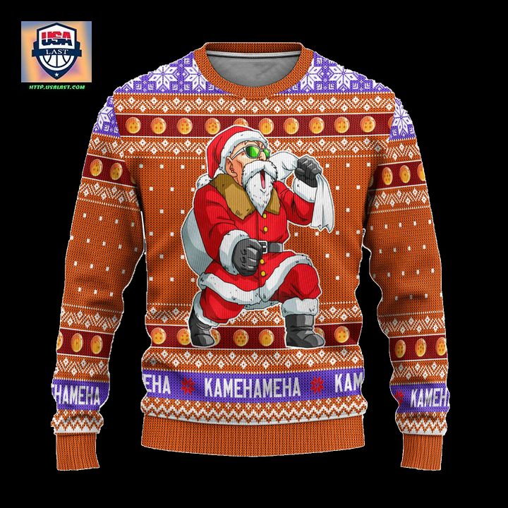 Master Roshi Dragon Ball Anime Ugly Christmas Sweater Xmas Gift – Usalast