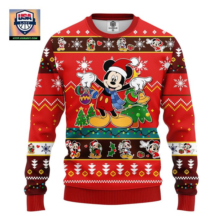 Mice Ugly Christmas Sweater Red 1 Amazing Gift Idea Thanksgiving Gift – Usalast