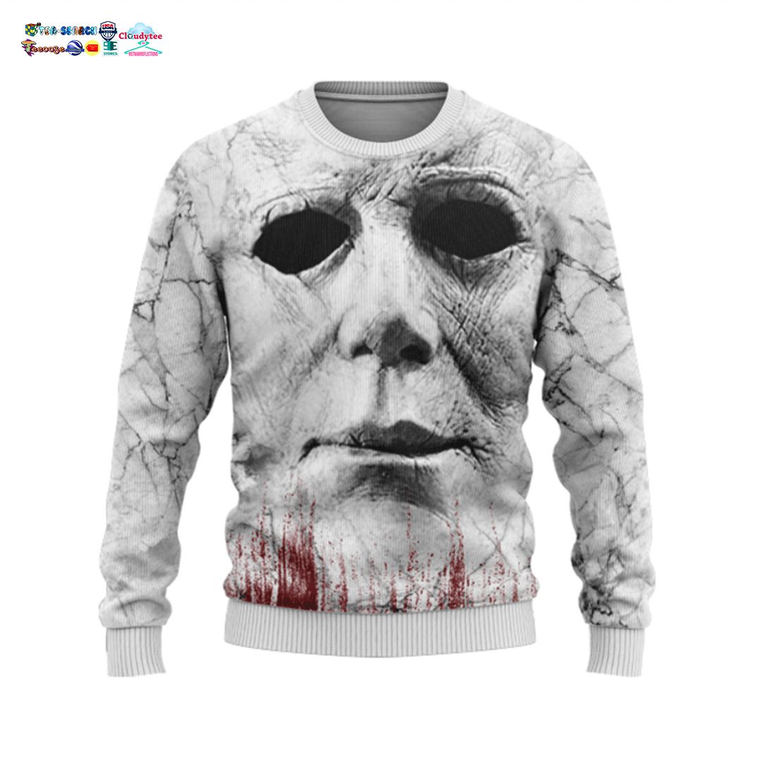 Michael Myers No Lives Matter Ugly Christmas Sweater