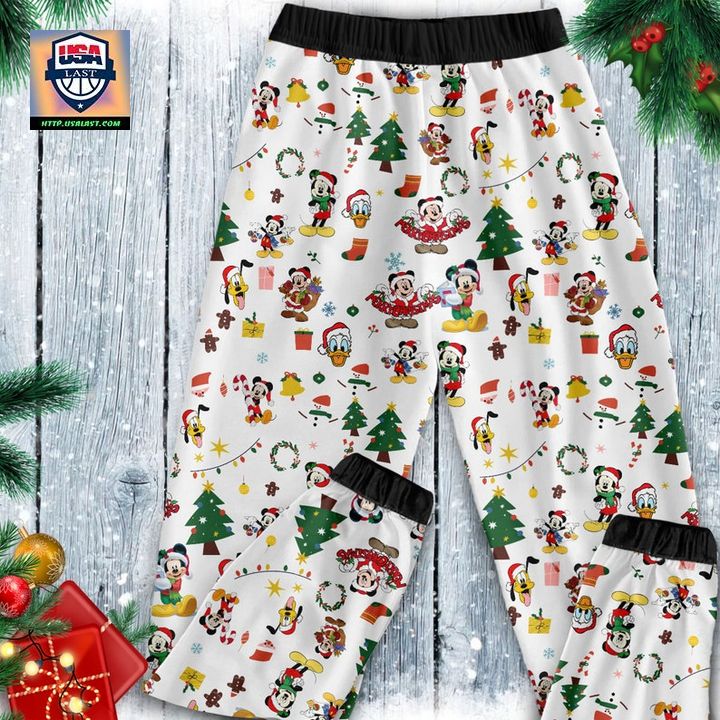 Mickey Mouse Merry Christmas Pajamas Set - This place looks exotic.