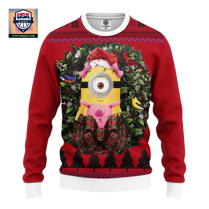 Minion Girl Despicable Me Noel Mc Ugly Christmas Sweater Thanksgiving Gift – Usalast