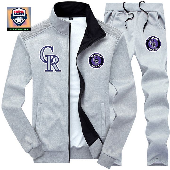 MLB Colorado Rockies 2D Sport Tracksuits - Damn good