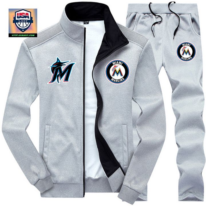 MLB Miami Marlins 2D Sport Tracksuits - Your face is glowing like a red rose