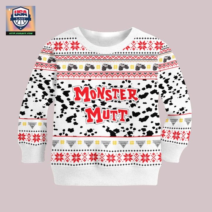 Monster Mutt Ugly Christmas Sweater - You guys complement each other