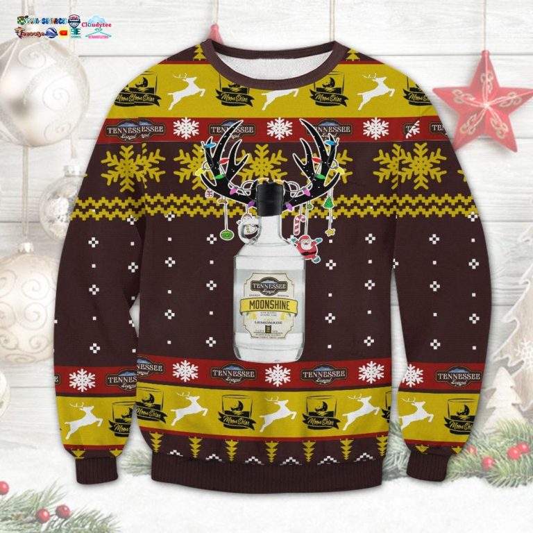 Moonshine Ugly Christmas Sweater - Best click of yours