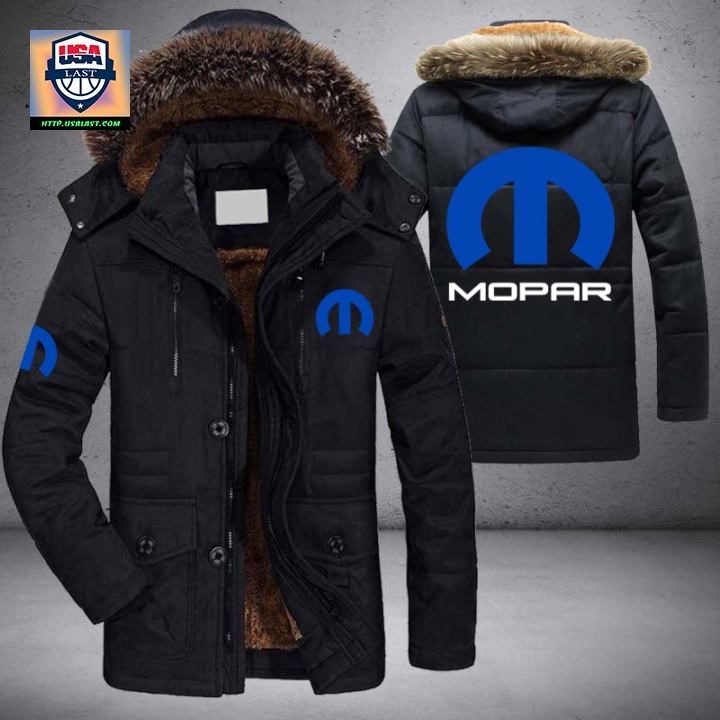 Mopar Car Brand Parka Jacket Winter Coat – Usalast