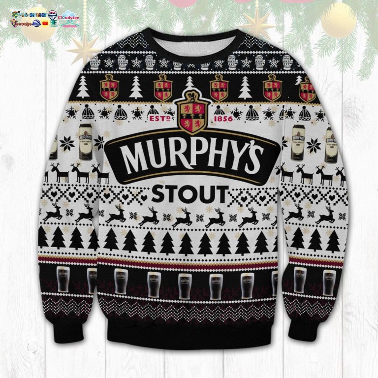 Murphy's Stout Ugly Christmas Sweater - Stunning
