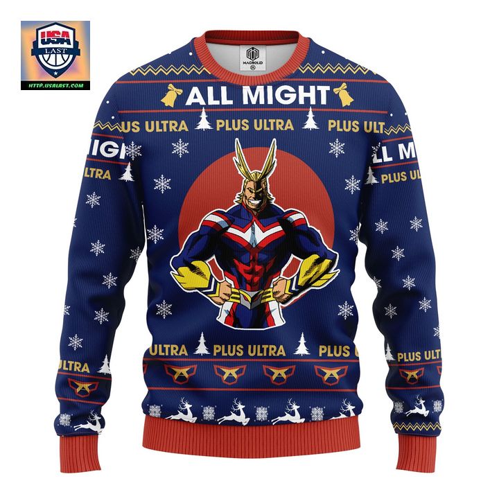 My Hero Academia Ugly Christmas Sweater Amazing Gift Idea Thanksgiving Gift – Usalast