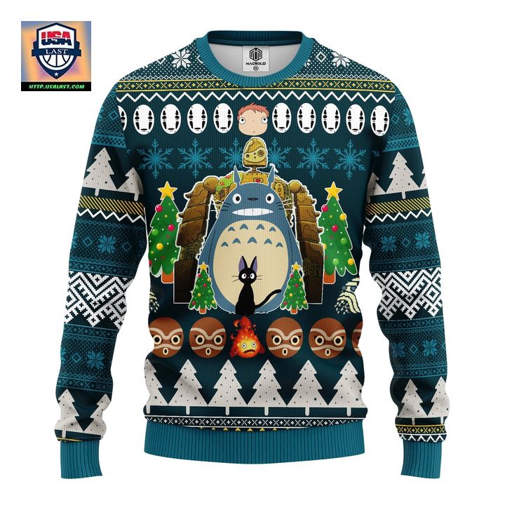 My Neighbor Is Totoro Anime Ugly Christmas Sweater Amazing Gift Idea Thanksgiving Gift – Usalast