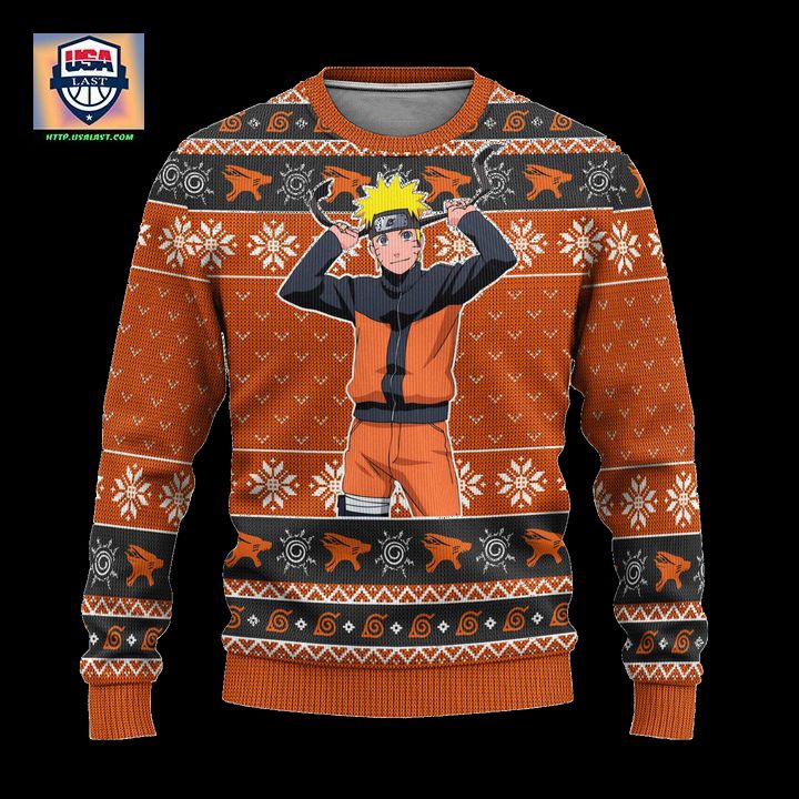 Naruto Uzumaki Anime Ugly Christmas Sweater Naruto Shippuden Xmas Gift – Usalast