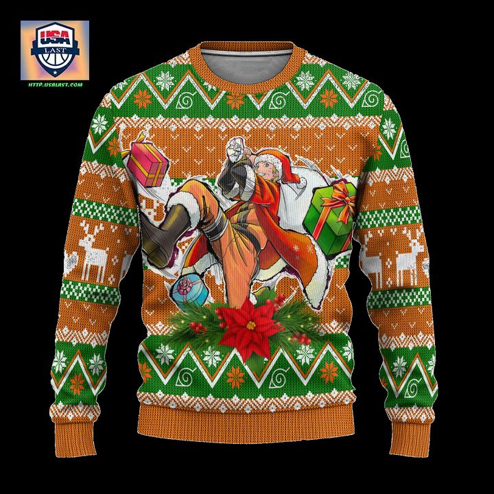 Naruto Uzumaki Ugly Christmas Sweater Custom Anime Xmas Gift - Usalast