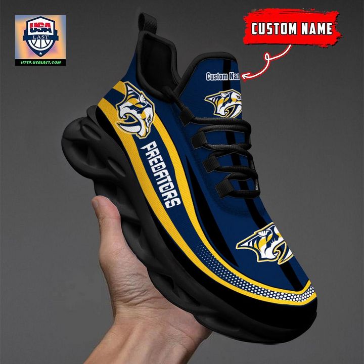 Nashville Predators NHL Clunky Max Soul Shoes New Model - Natural and awesome