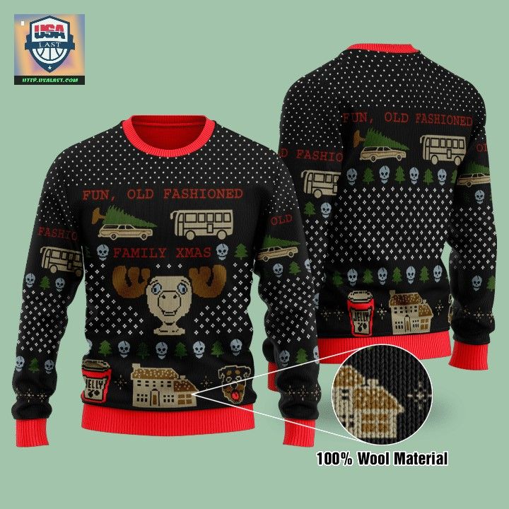 National Lampoon’s Christmas Vacation Fun Old Fashioned Ugly Sweater – Usalast