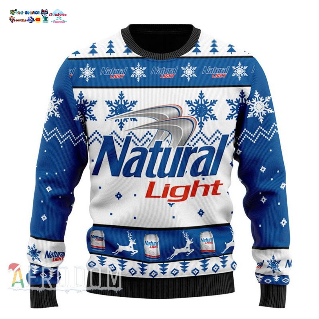Natural Light Ver 3 Ugly Christmas Sweater