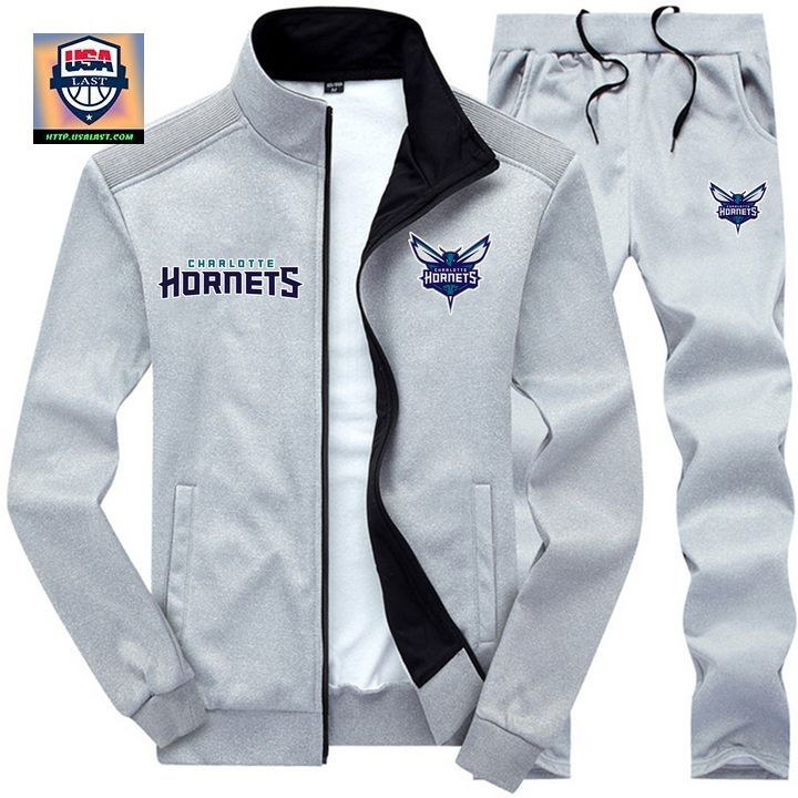 NBA Charlotte Hornets 2D Tracksuits Jacket – Usalast