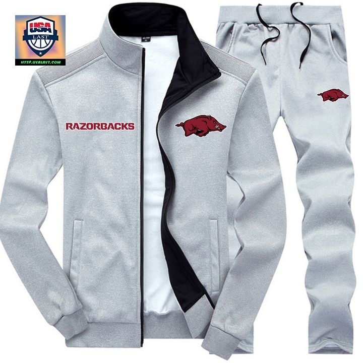 NCAA Arkansas Razorbacks 2D Sport Tracksuits - You look different and cute