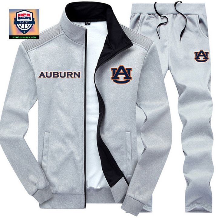 NCAA Auburn Tigers 2D Sport Tracksuits - Handsome as usual