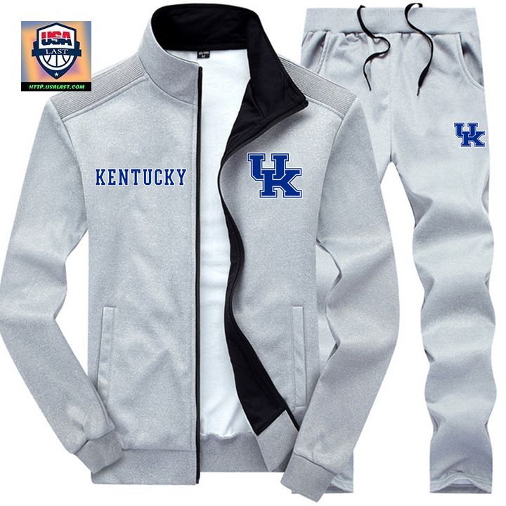 NCAA Kentucky Wildcats 2D Sport Tracksuits - Natural and awesome