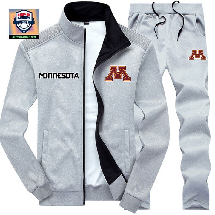 NCAA Minnesota Golden Gophers 2D Sport Tracksuits - Stand easy bro