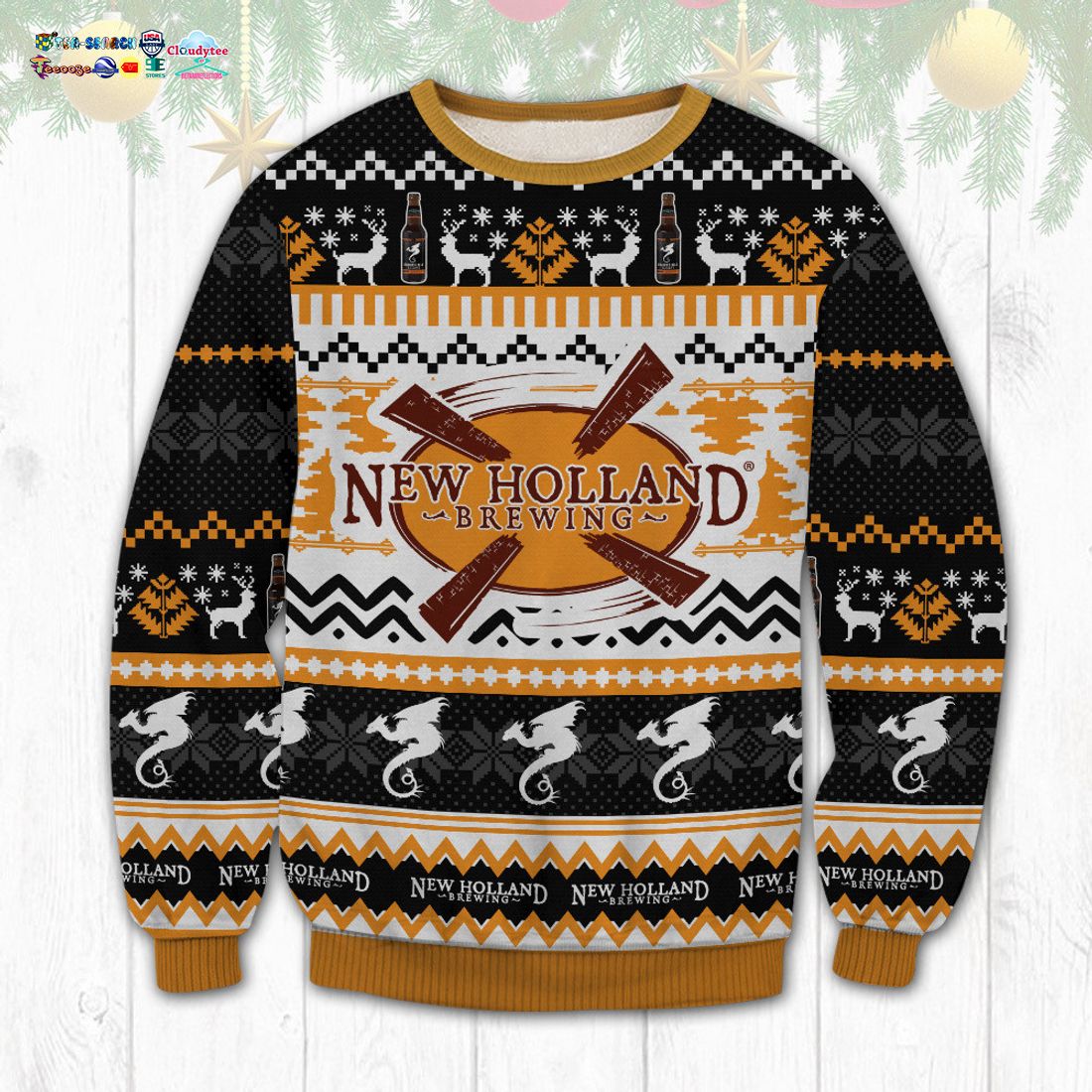 New Holland Ugly Christmas Sweater