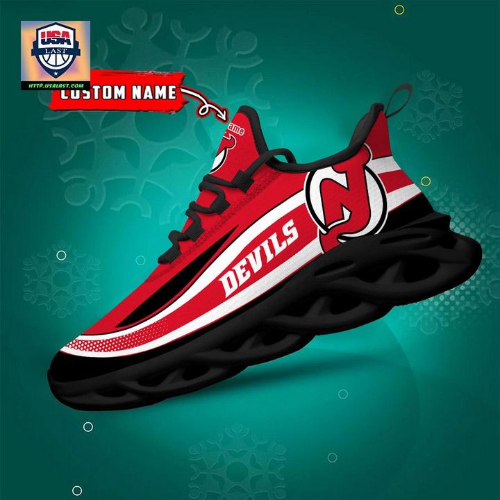 New Jersey Devils NHL Clunky Max Soul Shoes New Model - Good click
