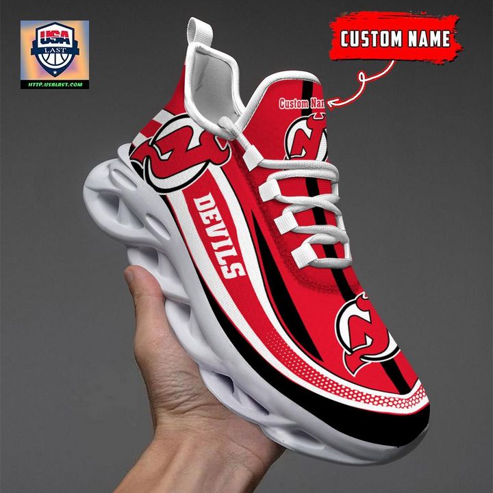 New Jersey Devils NHL Clunky Max Soul Shoes New Model - Unique and sober