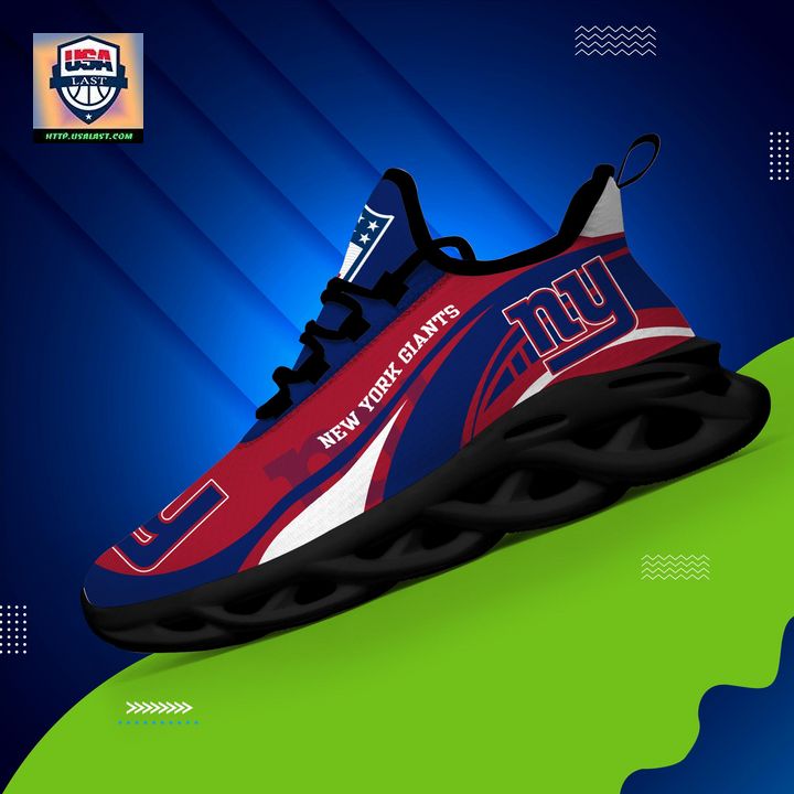 New York Giants NFL Customized Max Soul Sneaker - This is your best picture man