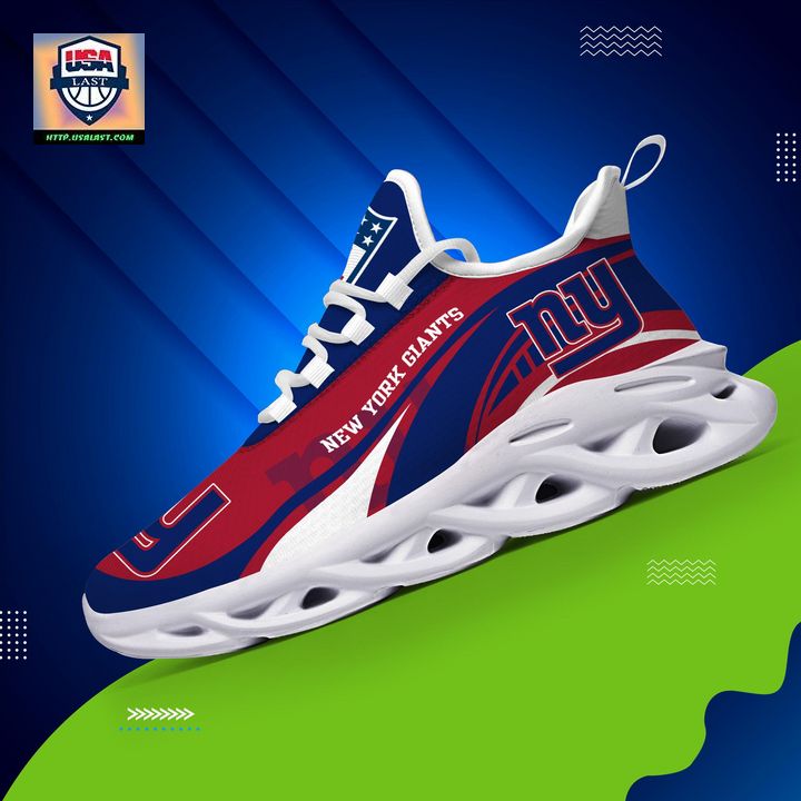 New York Giants NFL Customized Max Soul Sneaker - I am in love with your dress