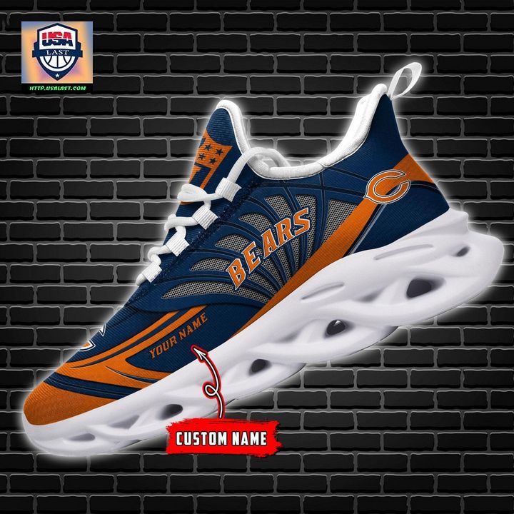 NFL Chicago Bears Personalized Max Soul Chunky Sneakers - Cuteness overloaded
