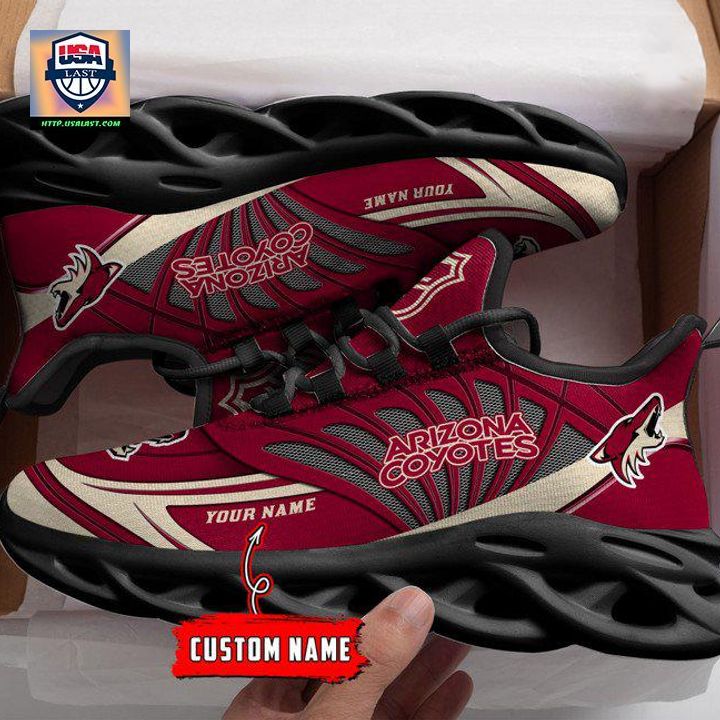NHL Arizona Coyotes Personalized Max Soul Chunky Sneakers V1 - You look lazy