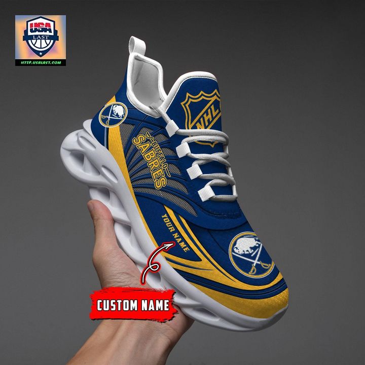 NHL Buffalo Sabres Personalized Max Soul Chunky Sneakers V1 - Rocking picture