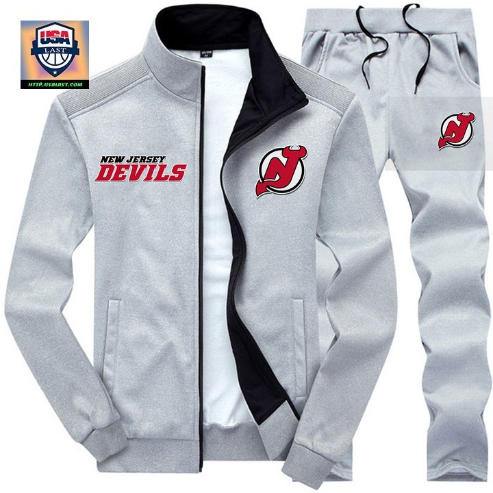NHL New Jersey Devils 2D Tracksuits Jacket – Usalast