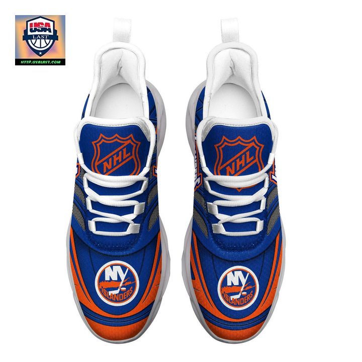 NHL New York Islanders Personalized Max Soul Chunky Sneakers V1 - Nice shot bro