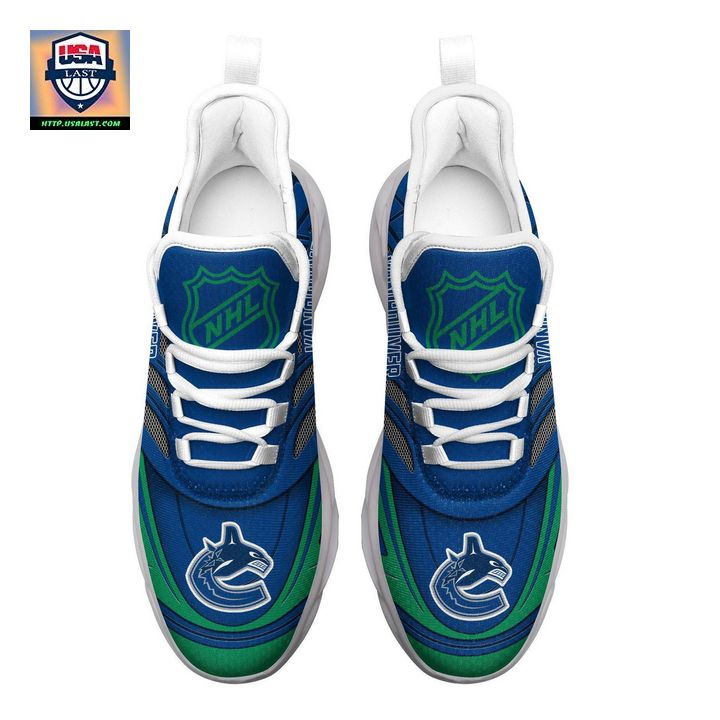NHL Vancouver Canucks Personalized Max Soul Chunky Sneakers V1 - Nice shot bro